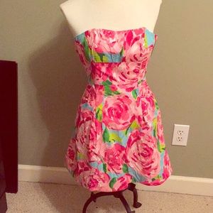 Lilly Pulitzer strapless